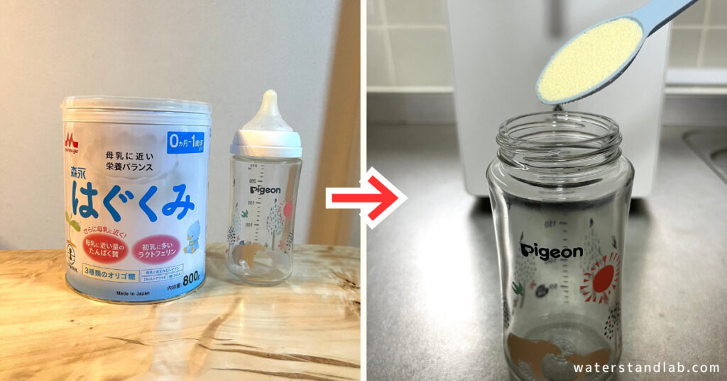 put-powdered-milk-in-baby-bottle